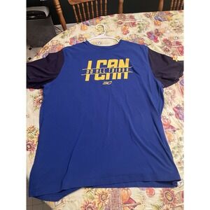 Blue Under Armour Steph Curry I Can Do All Things Graphic Shirt XXL Basketball
